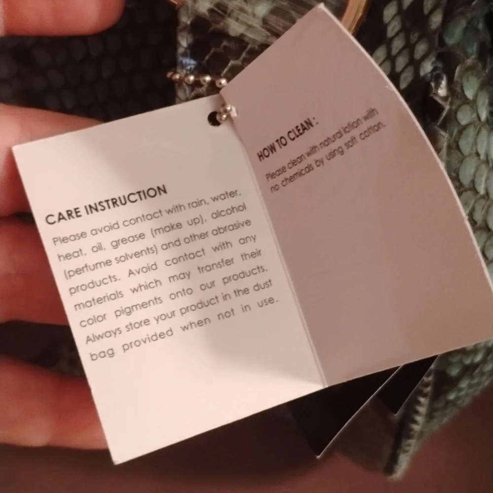 Python Convertible Handbag - Picture 9 of 12